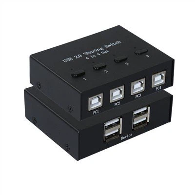 4 এর মধ্যে 4 আউট USB 2৷{3}} শেয়ারিং সুইচ৷