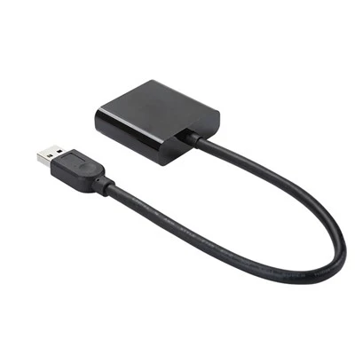 USB 3৷{1}} একটি পুরুষ থেকে স্ট্যান্ডার্ড HDMI অ্যাডাপ্টার কেবল৷