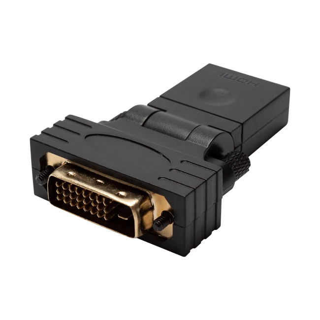 Rotatable HDMI To DVI Adapter